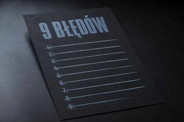 9 Błędów